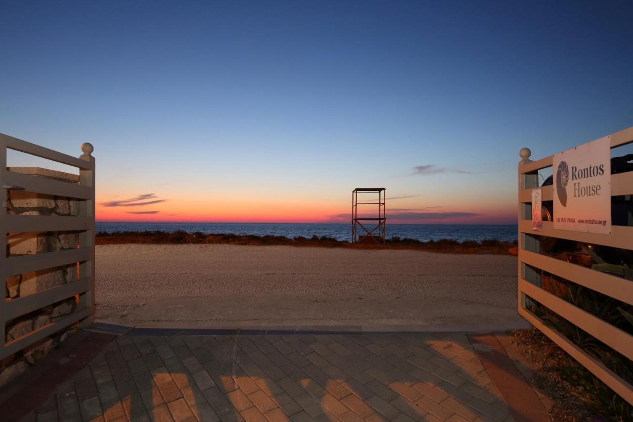Rontos House, Seaside Villa อายิโอส โยอันนิส ภายนอก รูปภาพ